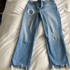 Madewell light washed jeans